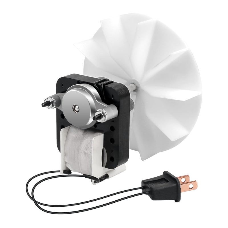 Fetechmate Universal SM550 Bathroom Vent Fan Motor Kit Compatible with Nut-one Br-oan Electric Motors 50CFM 120V 3000 RPM Bathroom Exhaust Fan Motor Replace C01575 65100 EM550 EM750 by - Image 1